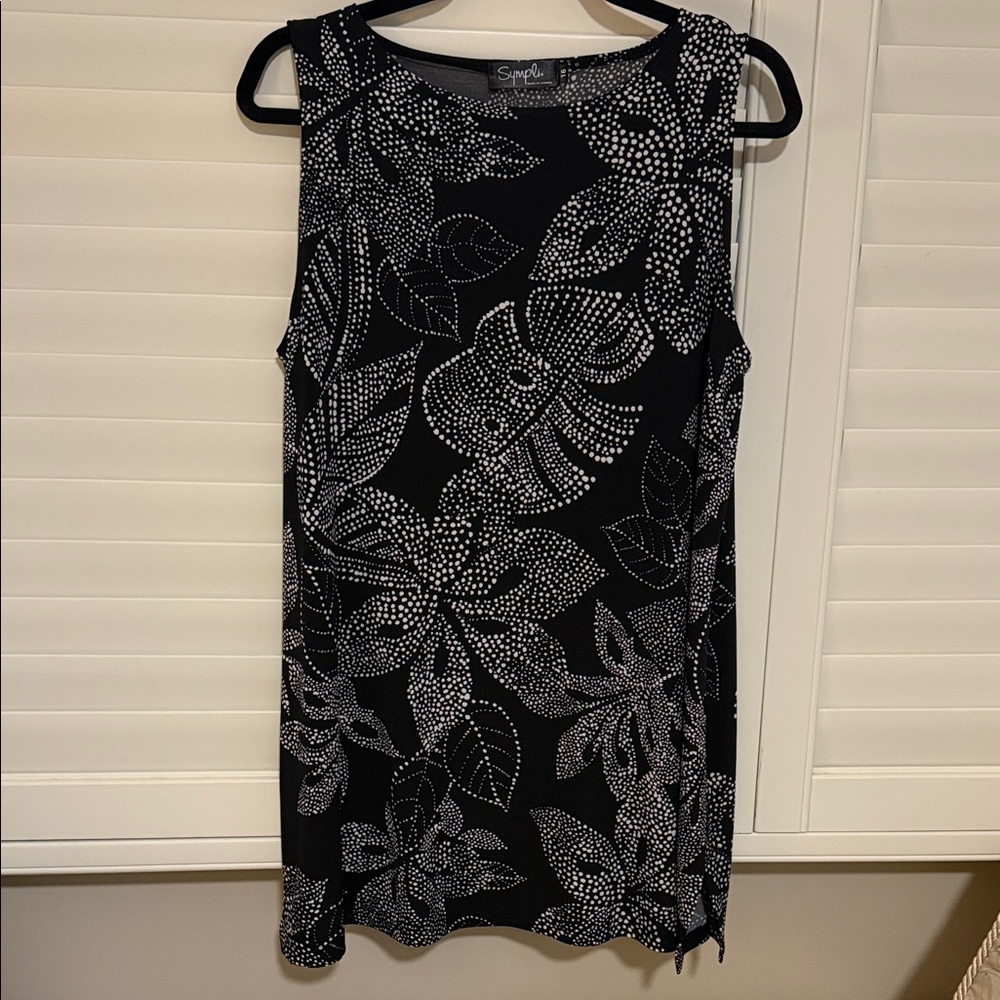 Sympli Travel wear  Pattern  top tunic or Mini Dress
